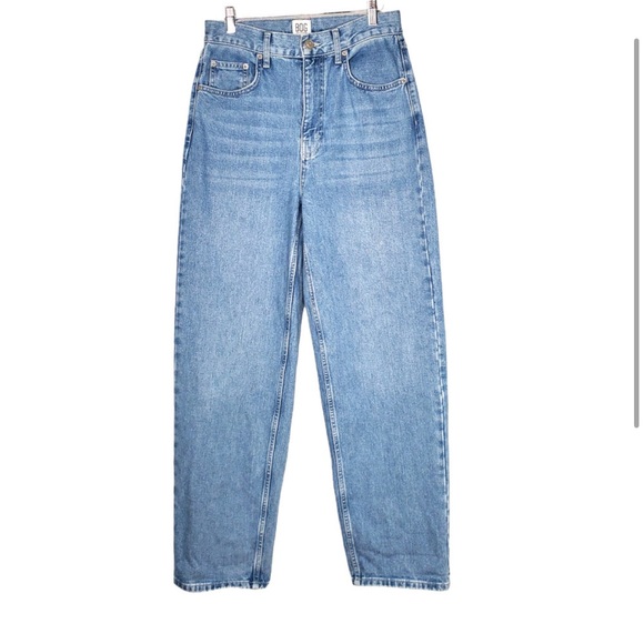 BDG Urban Outfitters High Rise Straight Baggy
Denim Jeans Cotton Blue Size 29 - Picture 2 of 5